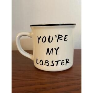 FRIENDS "You're My Lobster" Pottery Barn 25th Anniversary Mug Great Xmas Gift